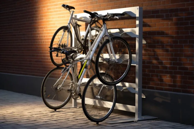 Kerékpár tároló állvány: praktikus megoldás a kerékpárok rendezett tárolásához